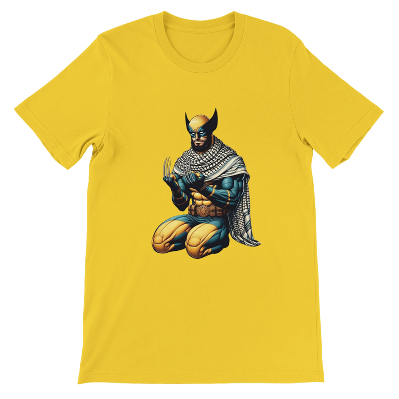 Wolverine W/Keffiyeh Premium Unisex Crewneck T-shirt