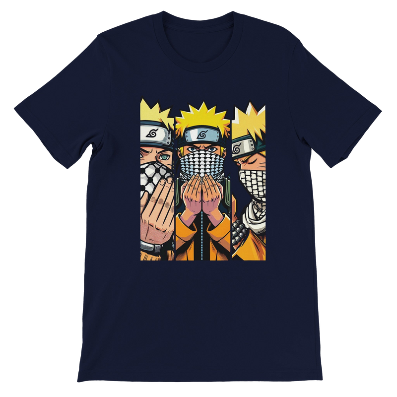 Naruto W/Keffiyeh Premium Unisex Crewneck T-shirt