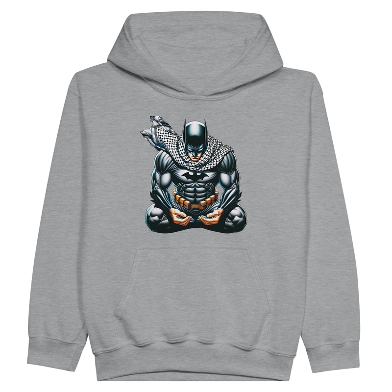 Batman W/ Keffiyeh Kids Hoodie