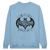 Batman Symbol W/Keffiyeh Crewneck Sweatshirt