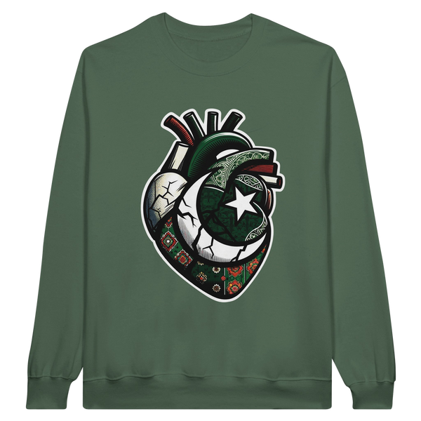 Pakistan Heart Unisex Sweatshirt