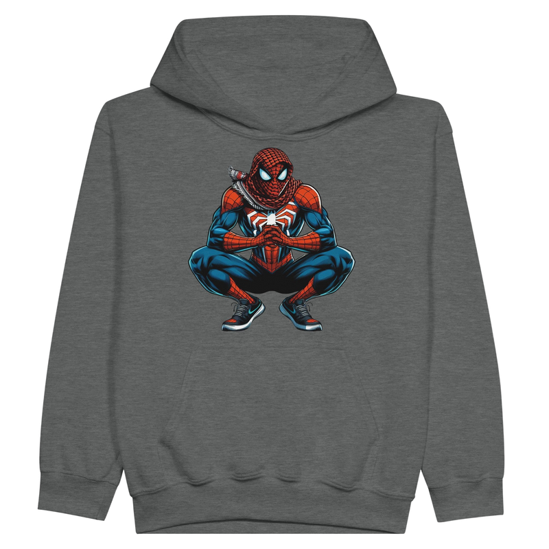 Spiderman Keffiyeh Suit Kids Pullover Hoodie