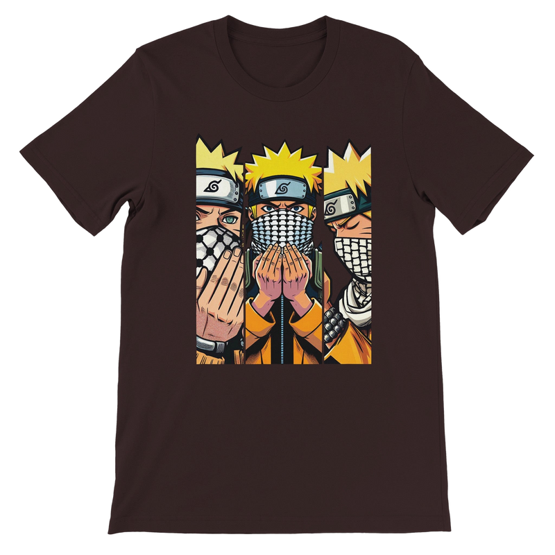 Naruto W/Keffiyeh Premium Unisex Crewneck T-shirt