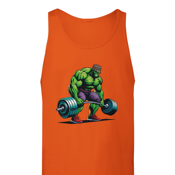 Hulk W/Kufi Deadlifting Unisex Tank Top