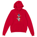 Queen Of Hearts Premium Unisex Hoodie