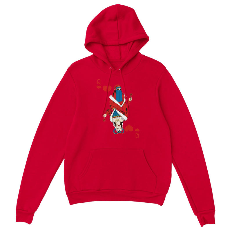 Queen Of Hearts Premium Unisex Hoodie