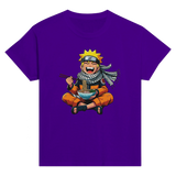 Naruto Eating Ramen Kids Crewneck T-shirt