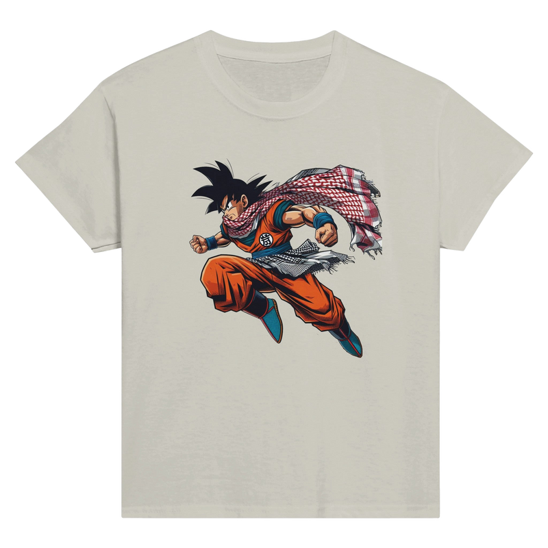 Goku W/Keffiyeh Kids Crewneck T-shirt