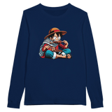 Luffy Eating Unisex Long Sleeve T-shirt