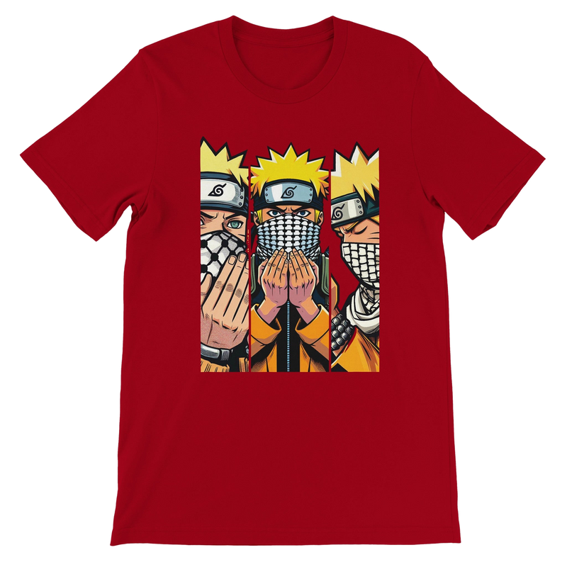 Naruto W/Keffiyeh Premium Unisex Crewneck T-shirt