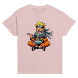 Naruto Eating Ramen Kids Crewneck T-shirt