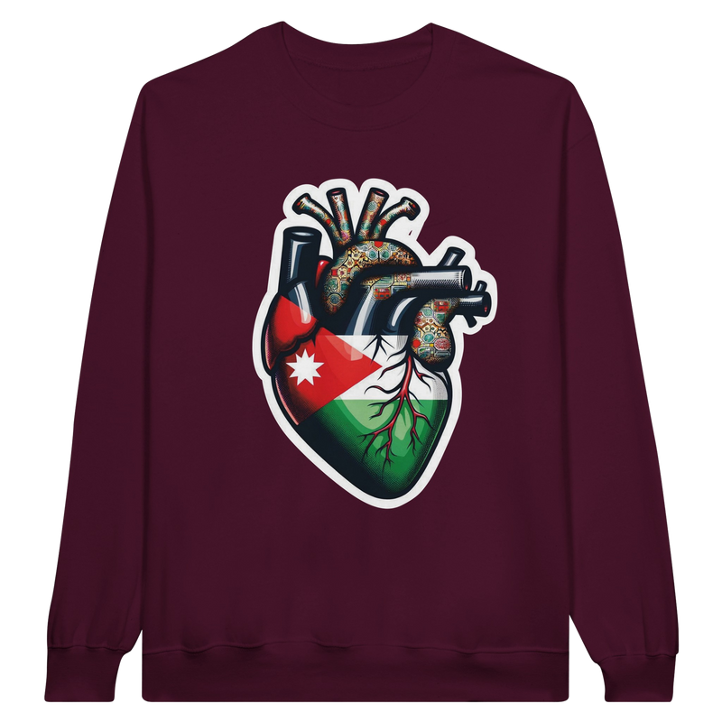 Jordan Heart Unisex Sweatshirt