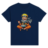 Naruto Eating Ramen Kids Crewneck T-shirt