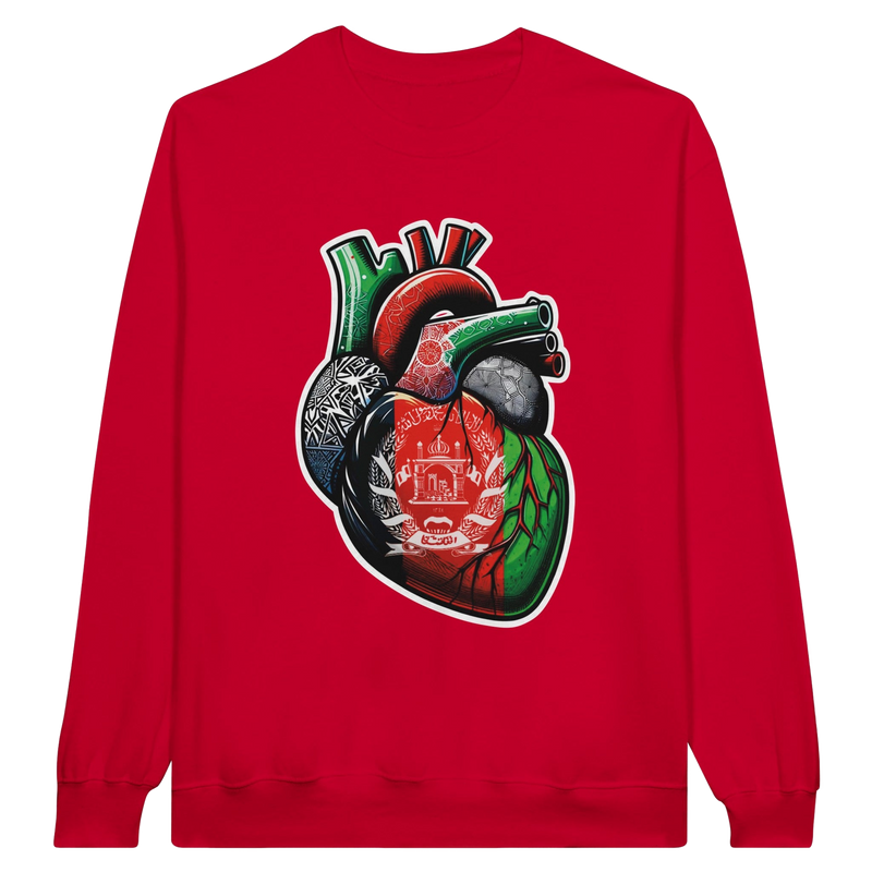 Afghanistan Heart Unisex Sweatshirt