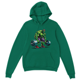 Hulk W/Kufi Deadlifting Premium Unisex Pullover Hoodie