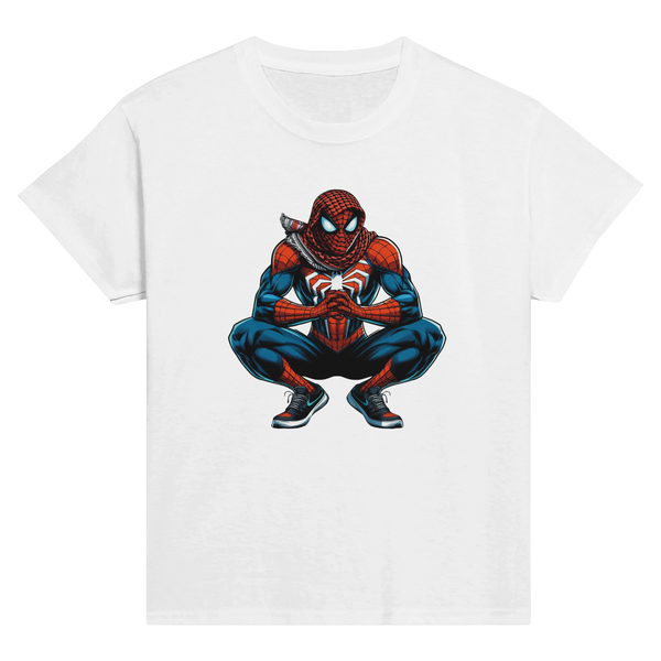 Spiderman Keffiyeh Suit Kids Crewneck T-shirt