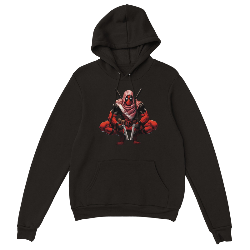 Deadpool w/ Keffiyeh Unisex Pullover Hoodie