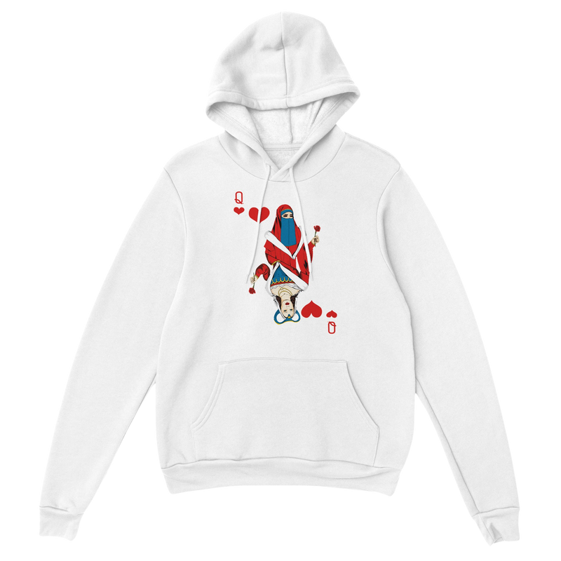 Queen Of Hearts Premium Unisex Hoodie