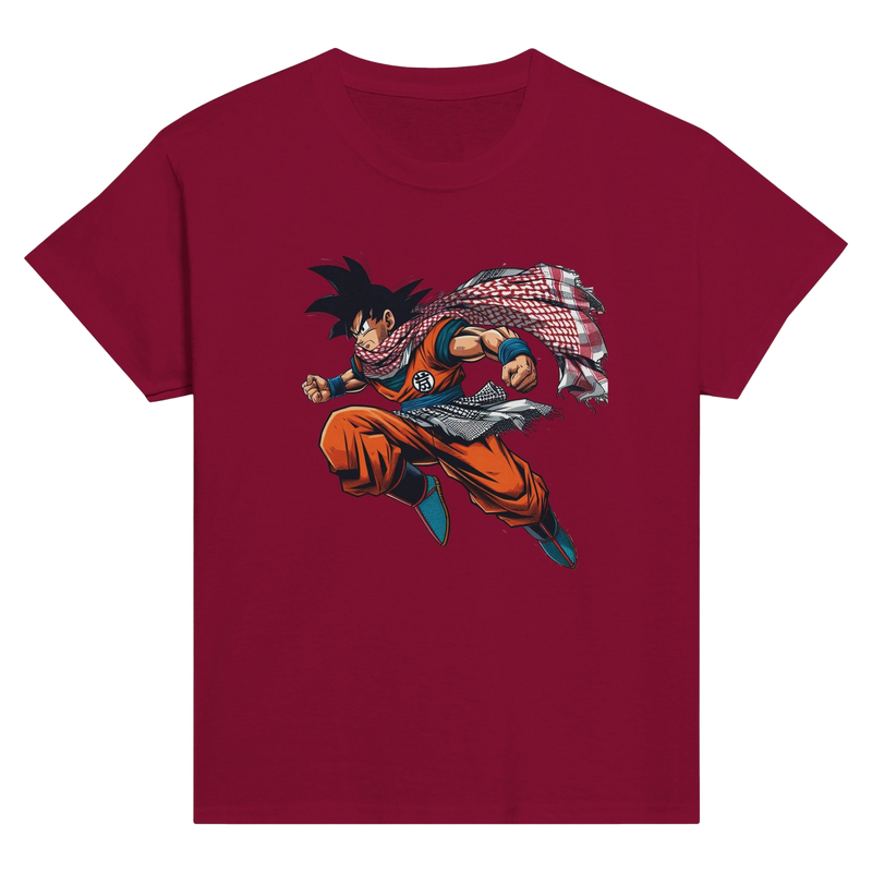 Goku W/Keffiyeh Kids Crewneck T-shirt