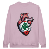 Lebanon Heart Unisex Sweatshirt