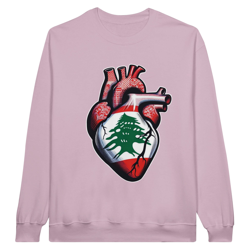 Lebanon Heart Unisex Sweatshirt