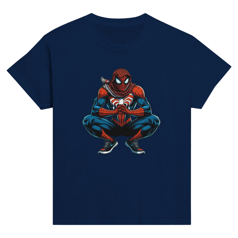 Spiderman Keffiyeh Suit Kids Crewneck T-shirt