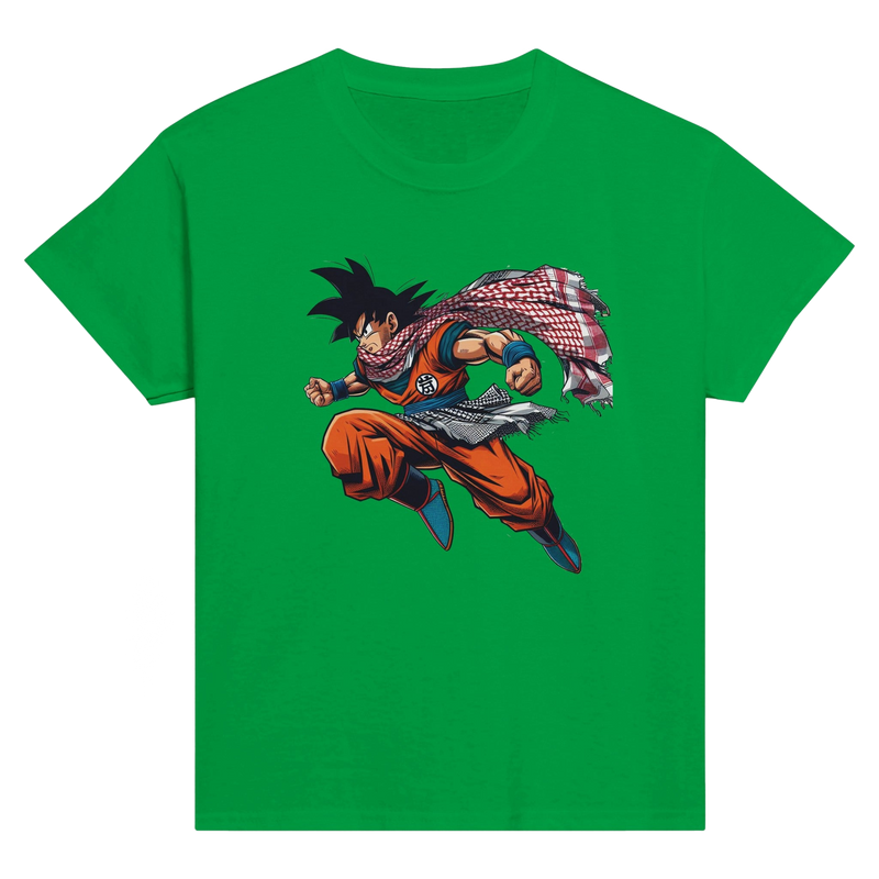 Goku W/Keffiyeh Kids Crewneck T-shirt