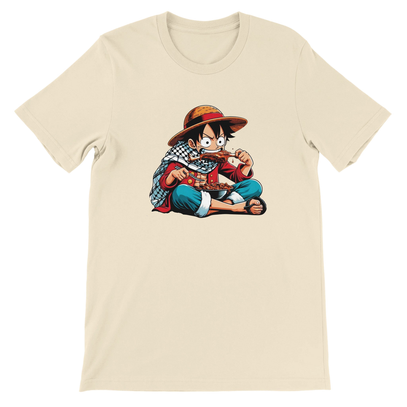 Luffy Eating Unisex Crewneck T-shirt