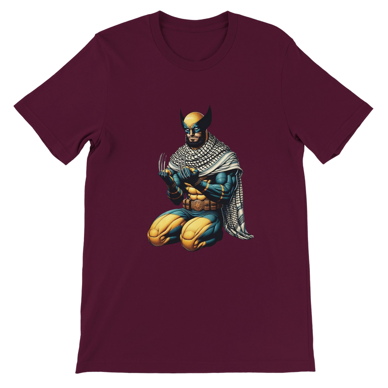 Wolverine W/Keffiyeh Premium Unisex Crewneck T-shirt