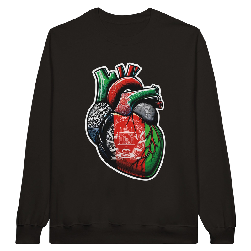 Afghanistan Heart Unisex Sweatshirt