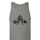 Wolverine W/Keffiyeh Deadlifting Unisex Tank Top