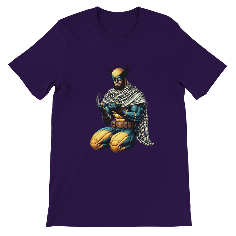 Wolverine W/Keffiyeh Premium Unisex Crewneck T-shirt