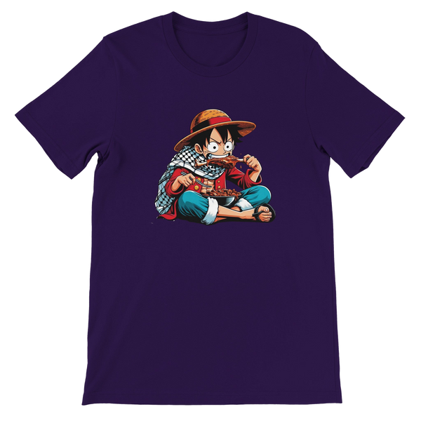 Luffy Eating Unisex Crewneck T-shirt