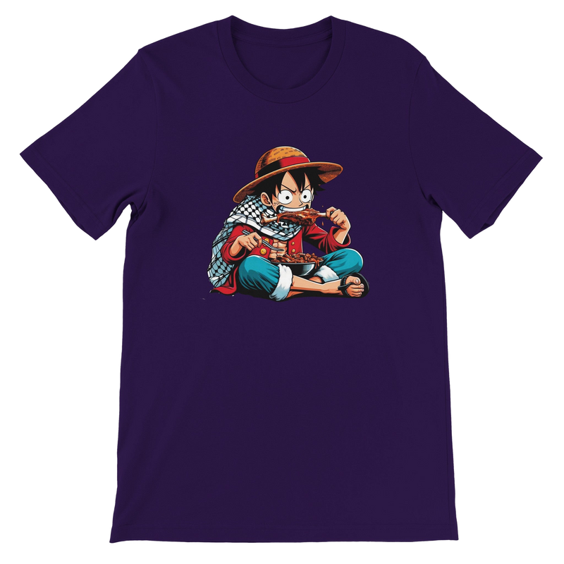 Luffy Eating Unisex Crewneck T-shirt