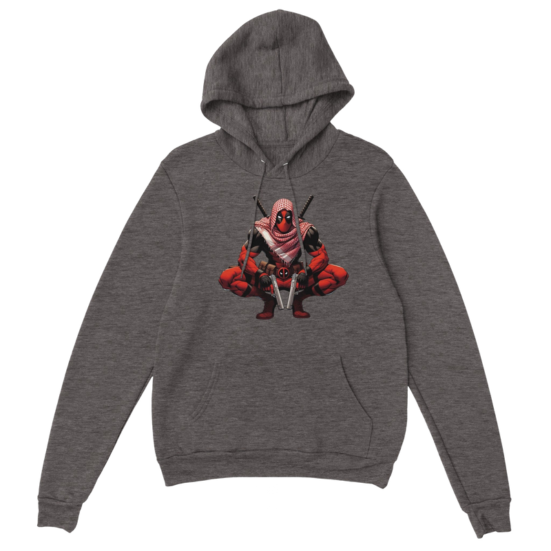 Deadpool w/ Keffiyeh Unisex Pullover Hoodie