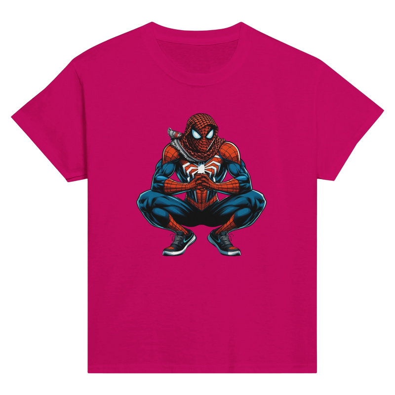 Spiderman Keffiyeh Suit Kids Crewneck T-shirt