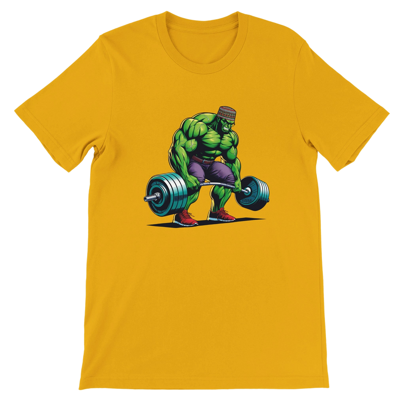 Hulk W/ Kufi Deadlifting Unisex T-shirt