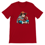 Luffy Eating Unisex Crewneck T-shirt