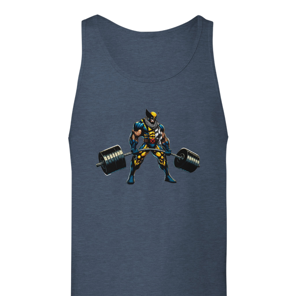 Wolverine W/Keffiyeh Deadlifting Unisex Tank Top