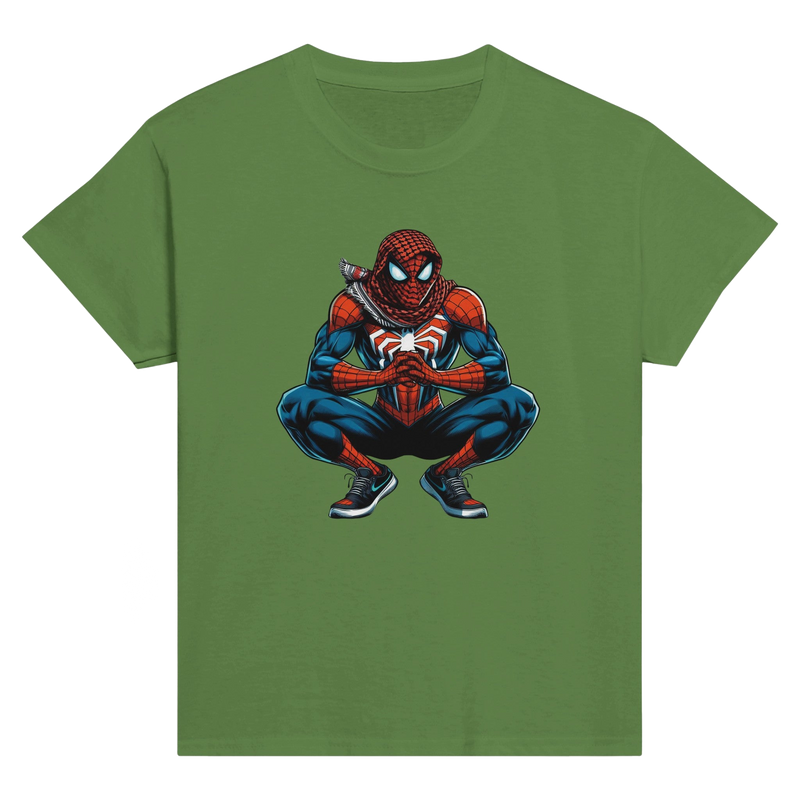 Spiderman Keffiyeh Suit Kids Crewneck T-shirt