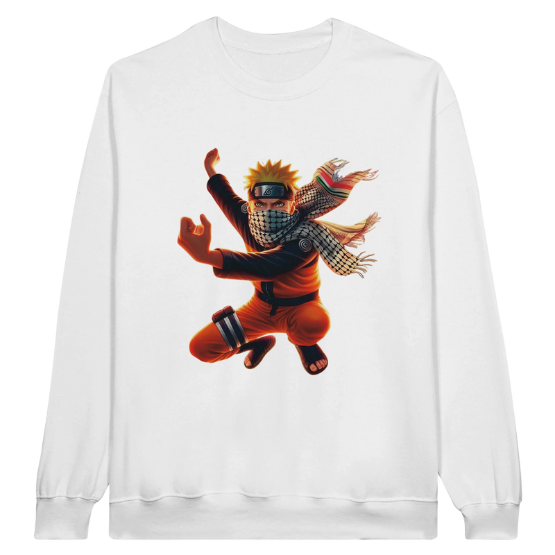 NARUTO in KEFFIYEH Unisex Crewneck Sweatshirt