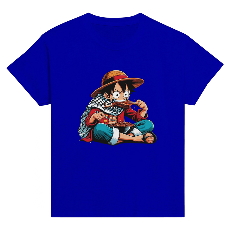 Luffy Eating Kids T-shirt