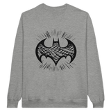 Batman Symbol W/Keffiyeh Crewneck Sweatshirt