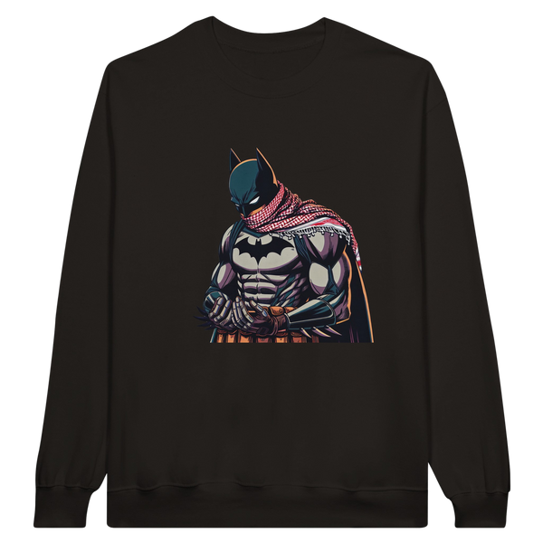 Batman w/ Keffiyeh Unisex Crewneck Sweatshirt