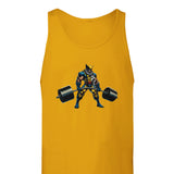 Wolverine W/Keffiyeh Deadlifting Unisex Tank Top