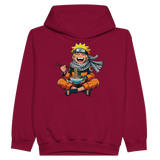 Naruto Eating Ramen Kids Pullover Hoodie