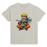 Naruto Eating Ramen Kids Crewneck T-shirt