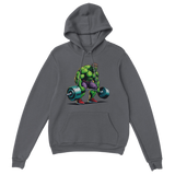 Hulk W/Kufi Deadlifting Premium Unisex Pullover Hoodie