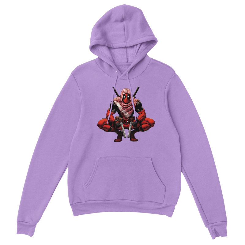 Deadpool w/ Keffiyeh Unisex Pullover Hoodie