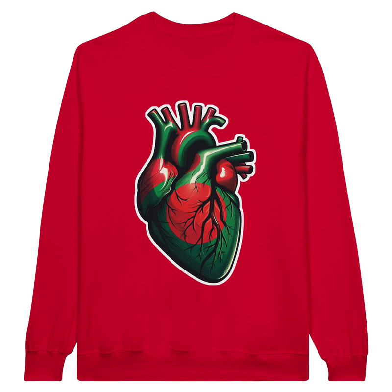 Bangladesh Heart Unisex Sweatshirt